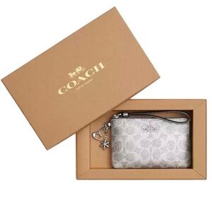 Coach Silver Wristlet